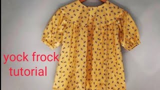 baby yock frock cutting and stitching yock frock [upl. by Helmut]