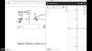 Linear equations with unknown coefficients example 2  Math Hacks Example Video [upl. by Heymann]