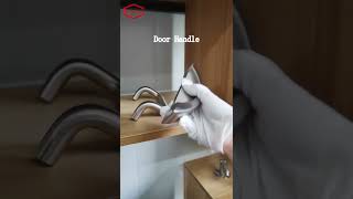 Glass Door Hardware Stainless Steel Camber Door Handles [upl. by Leunamnauj]