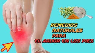 8 remedios caseros para el ardor de los pies [upl. by Einnel]