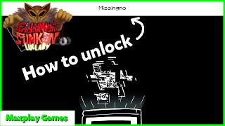 HOW TO UNLOCK MISSINGNO WEEK OLD VERSION  FNF MOD Hypnos Lullaby V2 [upl. by Silber583]