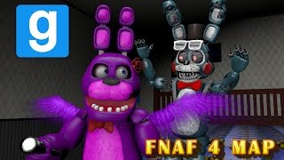 DEFEAT THE NIGHTMARE  Gmod FNAF 4 MiniGame [upl. by Naima]