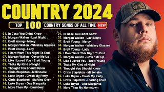 Country Music Playlist 2024 🦽 Luke Combs Morgan Wallen Chris Stapleton Kane Brown Jason Aldean [upl. by Kohcztiy]