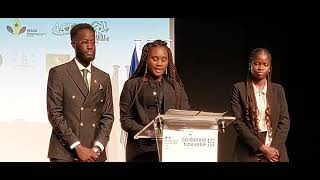 Assises nationales des étudiants sénégalais en France  discours historique de la coordinatrice [upl. by Ahseiyn]