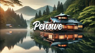 PENSIVE  Soothing Piano Music for Insomnia  Deep Sleep amp Nature Sounds [upl. by Arze]