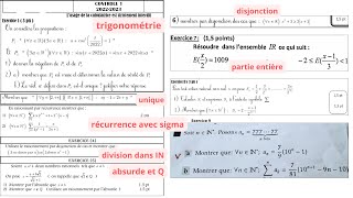 Logique 1 BIOF Exercice type corrigé partie3 الإستعداد للإمتحان الأول  تصحيح واضح علوم رياضية [upl. by Dulce659]