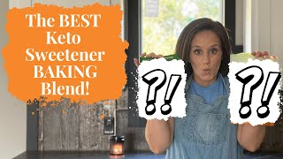 The Best Keto Sweetener Baking Blend By Victorias Keto Kitchen [upl. by Yenobe905]