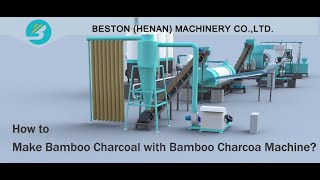 Bamboo Charcoal Making Machine  Making Bamboo Charcoal [upl. by Raynah65]