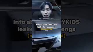 Info leaked by sasaengs about skz 🤯 straykids leeknow chan han hyunjin kpop fyp shorts [upl. by Nolad]