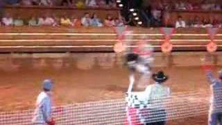 Dixie Stampede Ostrich Race [upl. by Eadas]