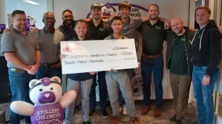 Stollery Children Hospital Foundation  GreenFox Windows amp Doors Donation [upl. by Favian]