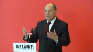 Gregor Gysi DIE LINKE Kabinettsklausur mit mageren Ergebnissen [upl. by Ginsburg]