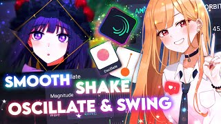 How To Make Basic Shake With Oscillate amp Swing Effect  Alight Motion [upl. by Naitsyrk]