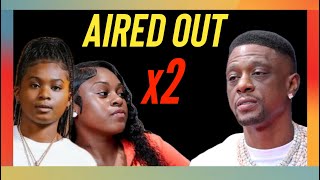 BOTH Daughters AIR BOOSIE OUT over Caresha Interview [upl. by Aleakcim808]