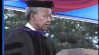 Howard Universitys Special Convocation Honoring Nelson Mandela in 1994  Part 1 [upl. by Metzgar62]