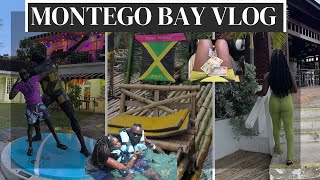 Travel Vlog  Montego Bay Jamaica Decameron Resort Tour Bamboo Rafting Dolphins Cove Etc [upl. by Caraviello]