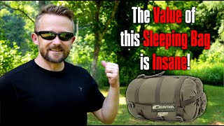 Insane Value You Wont Believe It  Carinthia Defence 1 Sleeping Bag Review [upl. by Charbonnier943]