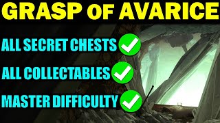 Destiny 2 ULTIMATE Grasp of Avarice Dungeon Guide  All Chests amp Collectables [upl. by Naellij]