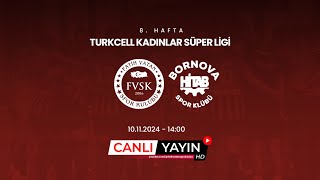 FATİH VATAN SPOR  BORNOVA HİTAP SPOR  KADINLAR SÜPER LİG 8 HAFTA [upl. by Anitsihc]