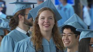 Columbia University Graduate School of Arts and Sciences 2019 MA Class Day Ceremony [upl. by Lleirbag]