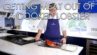 How to Prepare a Cooked Lobster  Steins Seafood School  Rick Stein [upl. by Ruben400]