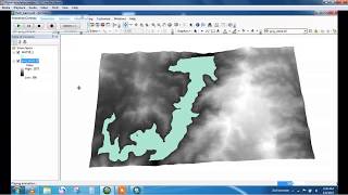 Flood Simulation in GIS  Animation in GIS GIS and ArcScene [upl. by Jonis655]