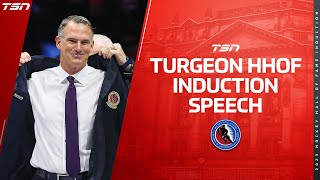 Hockey Hall of Fame Induction Speech Pierre Turgeon [upl. by Sidnak]