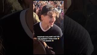 Timothée Chalamet SHOCKS Fans At A Timothée Chalamet LookALike Contest 😭💀timotheechalamet [upl. by Swarts149]