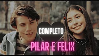 A HISTORIA DE PILAR E FELIX PARTE ÚNICA REACT [upl. by Arhez]