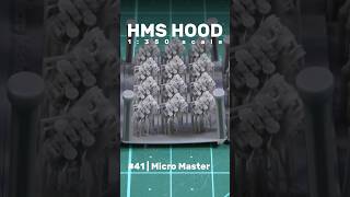 HMS Hood Part 41  Micro Master scalemodel ww2 battlecruiser [upl. by Khano208]