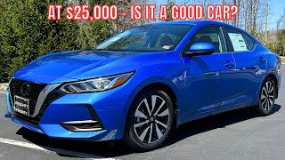 2023 Nissan Sentra SV  REVIEW and POV DRIVE  BEST New Car YOU Can Buy UNDER 25000 [upl. by Petua229]