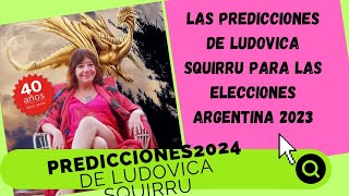 Las Predicciones de Ludovica Año del Dragón y quien gana en el Balotaje De Argentina 2023 [upl. by Crisey]