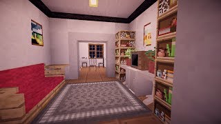 Minecraft  Строительный креатив  Серия 2 часть четвертая Кухня и прочие доработки [upl. by Ahsimin]