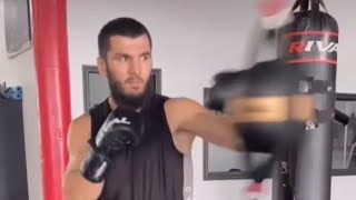 ARTUR BETERBIEV TRAINING FOR SPEED IN THE DMITRY BIVOL SHOWDOWN  COUNTERPUNCHED [upl. by Elmore]