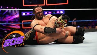 Lince Dorado vs Neville WWE 205 Live July 4 2017 [upl. by Nomrej608]