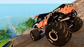 🔥 EL TORO LOCO Monster Truck Speed Downhill Adventure [upl. by Quar]