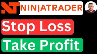 How to Set Stop Loss and Take Profit in NinjaTrader 8  Easy to Follow [upl. by Efrem]