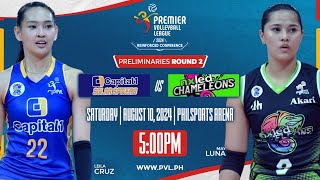 CAPITAL1 vs NXLED  Full Match  Preliminaries  2024 PVL Reinforced Conference [upl. by Dygert]