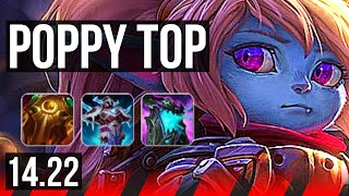 POPPY vs AATROX TOP  KR Master  1422 [upl. by Antonio]