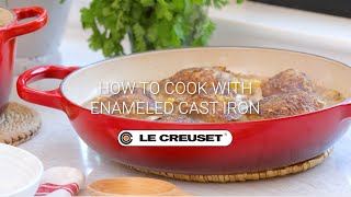 How to Cook with Enameled Cast Iron [upl. by Vivl912]