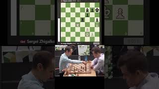 Sergei Zhigalko vs Magnus Carlsen World Blitz 2018 [upl. by Etnuad]