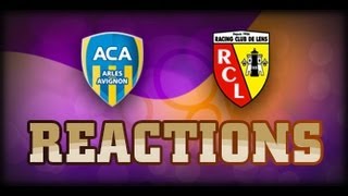 Les réactions lensoises après ArlesAvignon  Lens [upl. by Enaud555]