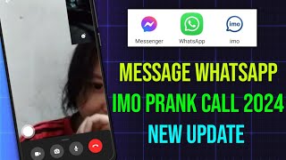 Message Prank Call New Update 2024  Message WhatsApp Imo Prank Call 2024  xrasadeditor [upl. by Icak]