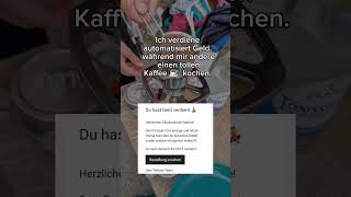 Beim Kaffee kochen 499€ verdienen [upl. by Selia]