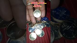 Rs 10 coins 2024 Noida mint coins coin 2024 noida love india [upl. by Eiznekcam]