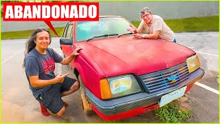 🚨 RESGATAMOS UM CARRO ANTIGO ABANDONADO SEM O DONO SABER 😅 SERÁ QUE ELE VAI FICAR BRAVO 😡 [upl. by Riebling617]