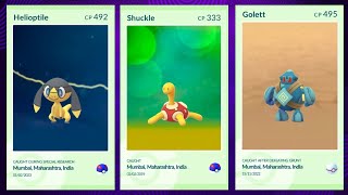 Galar Cup Little Edition with Helioptile Shuckle and Shadow Golett🔥⭐ [upl. by Haelat303]