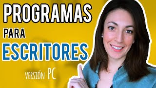 APLICACIONES Y PROGRAMAS PARA ESCRITORES 2021  PC Windows y MAC  multiplataforma [upl. by Aecila]