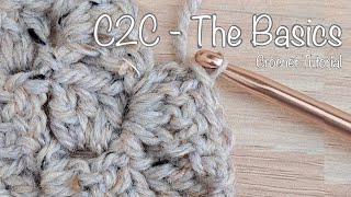 Corner to Corner Crochet Tutorial  The Basics [upl. by Rramel776]