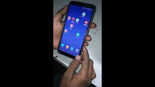 Samsung j8 talk button off [upl. by Nittirb972]